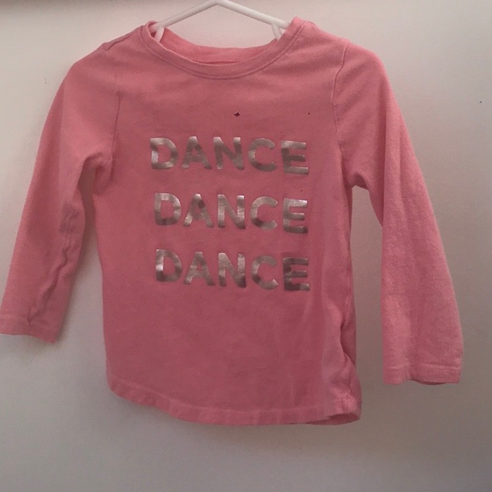 Toddler Graphic Tee LS “Dance Dance Dance”
